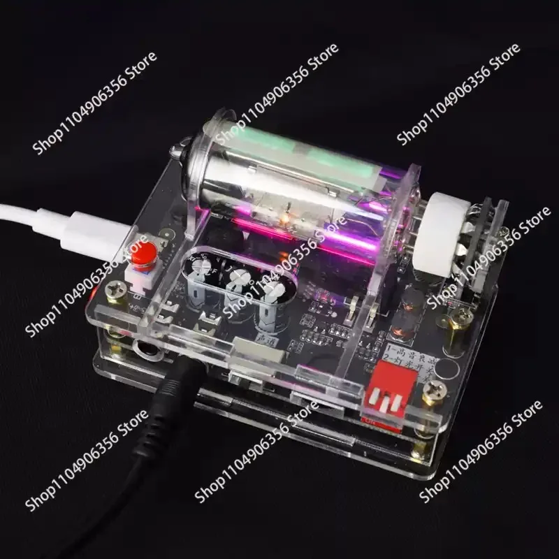 

Плата драйвера для ламп 6E2 (USB, низкое напряжение), плата индикатора уровня жидкости (VU-метр), ретро-декор в стиле 60-х годов