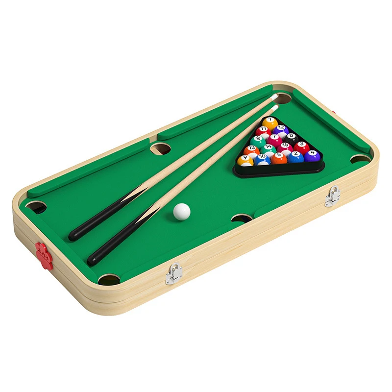 

New Portable Billiard Tabletop Game Set Indoor Desktop Toy for Children Boys Girls Small Large Size Educational Family Activity