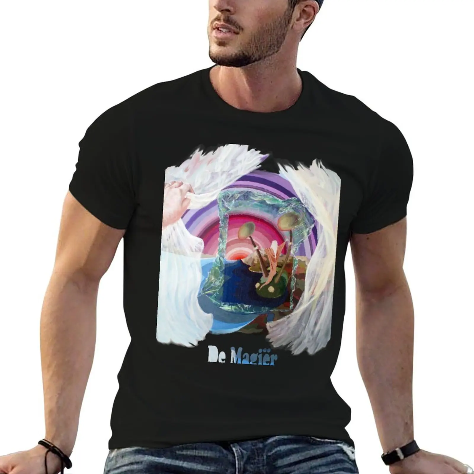 

De Magir T-Shirt funny shirt cotton Blouse mens t shirts