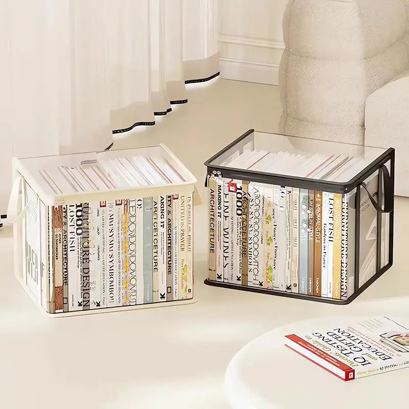 Transparente PVC-Aufbewahrungsbox | Klappdeckel & Sichtfenster | Multifunktionaler Organizer für Spielzeug, Bastelbedarf und Zubehör | Langlebiger Geschenkbehälter – Detail 6