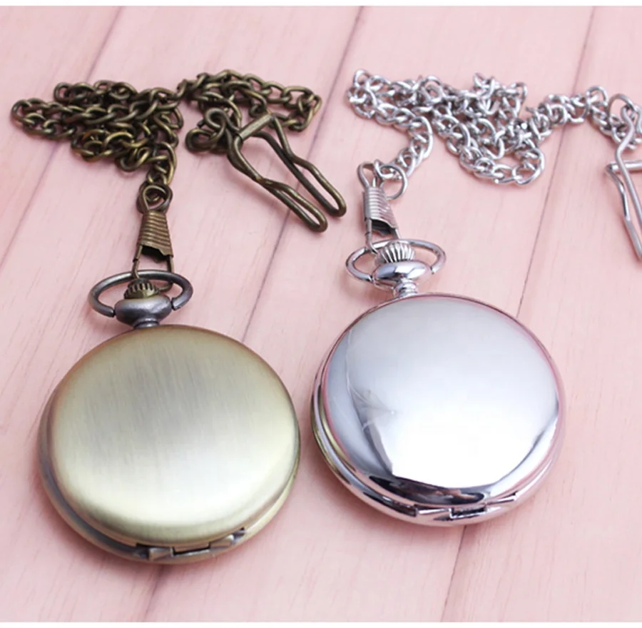 

Рождественский подарок, рекламные винтажные карманные часы с зеркальной полировкой для мужчин