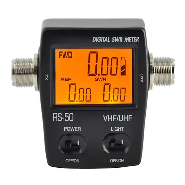 

Digital LED Backlight Standing Wave Ratio 120W RS-50 SWR Power Meter