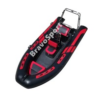 【Best-selling】20ft RIB 580 Pvc Hypalon Rigid Hull Inflatable Boat With Outboard Motor