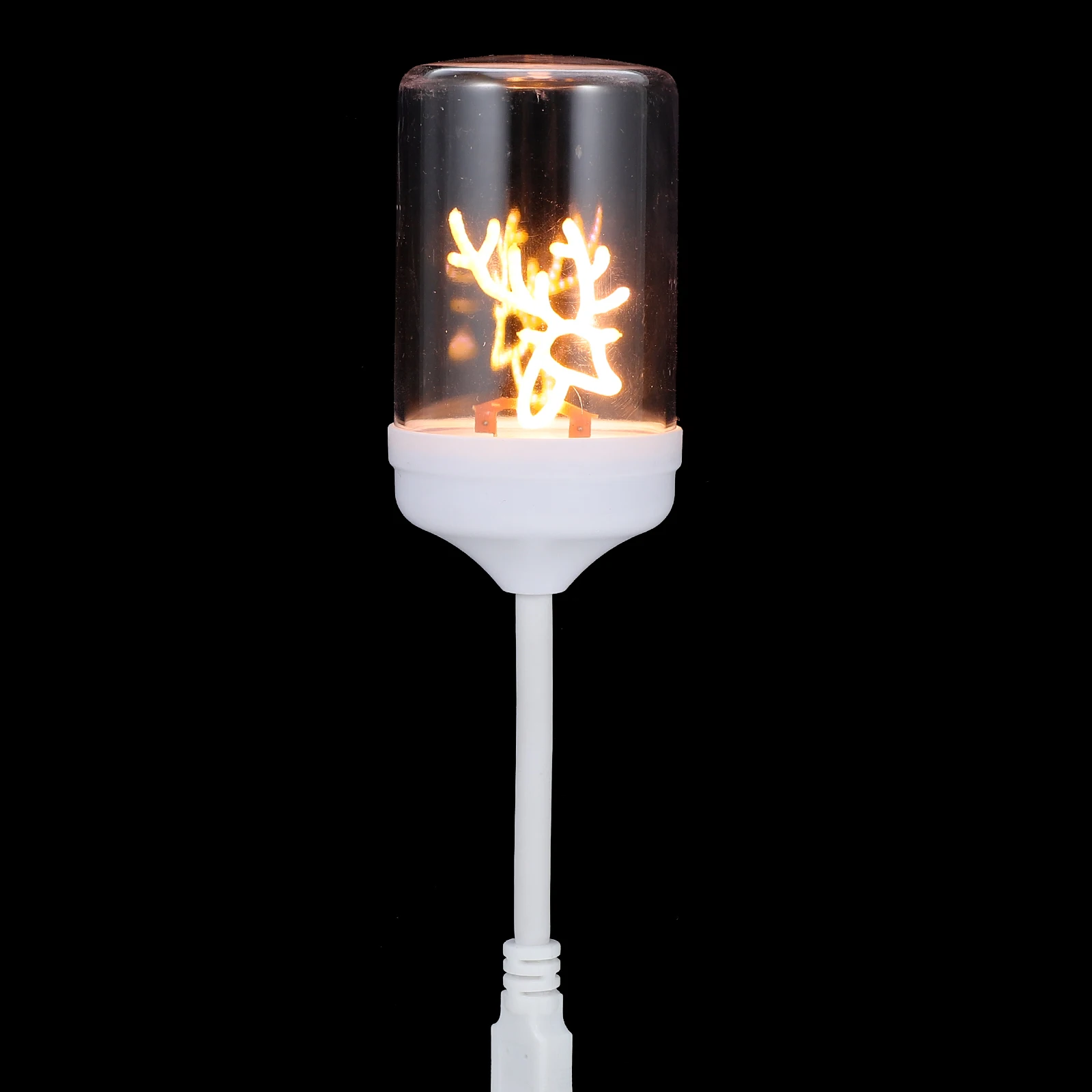 

Tungsten Wire Night Light USB Mini Desk Lamp Soft Glow Portable Bedroom Lighting Solution Small Table Lamp for Kids Bedside