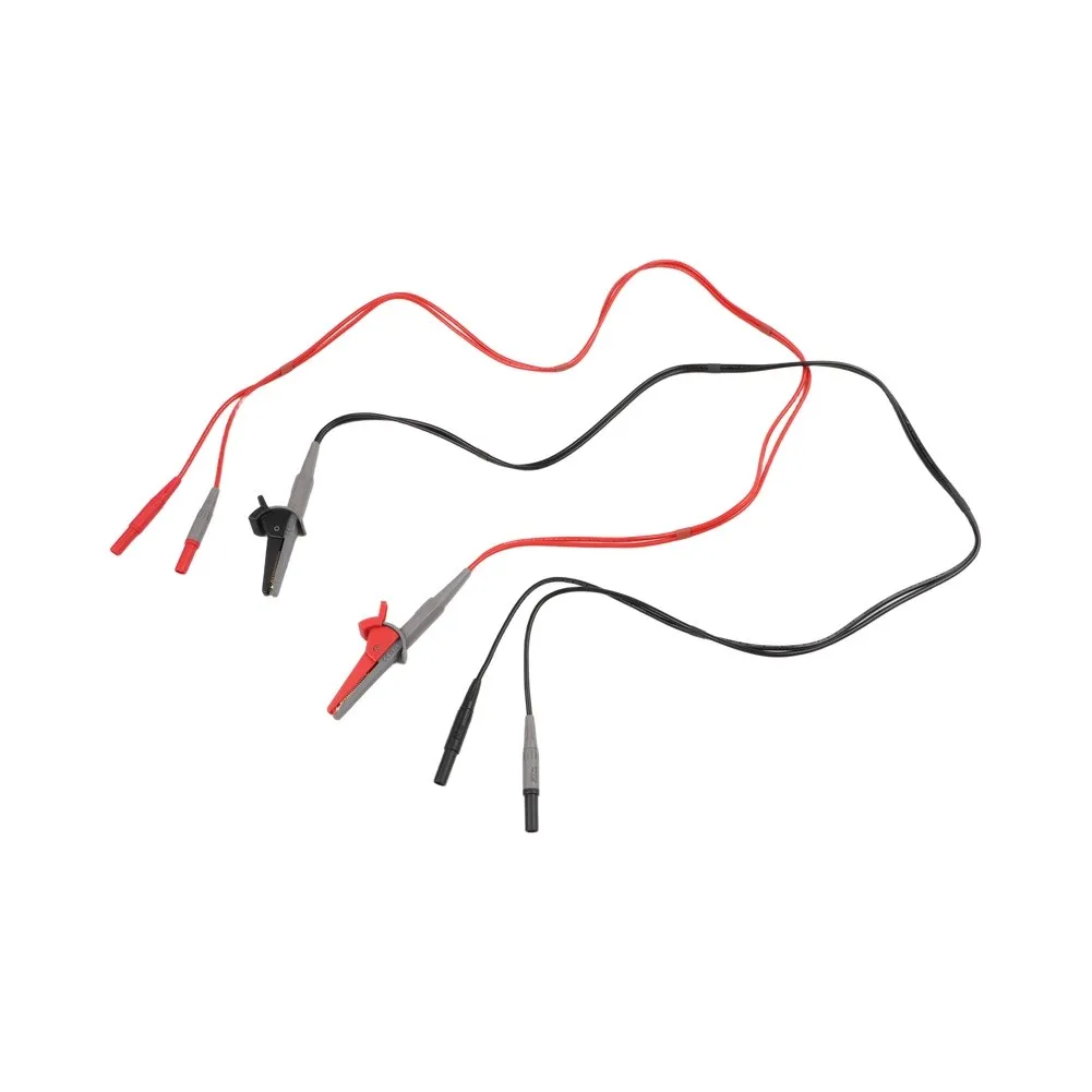 Black Red Battery Internal Resistance Long-lasting Test Accessory Kelvin Test Ergonomic Design Easy To Install