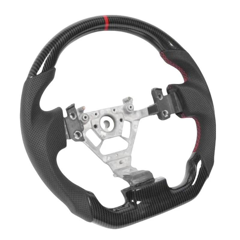 Hydro-Dip Carbon Fiber Look Steering Wheel For Chevrolet Corvette C6 2003-2016