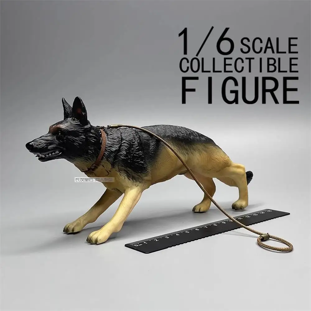 For Sale 1/6th Mini Toys Model Animal Dog with Chain PVC Material Not Real For 12" Action Figure Scene Component DIY