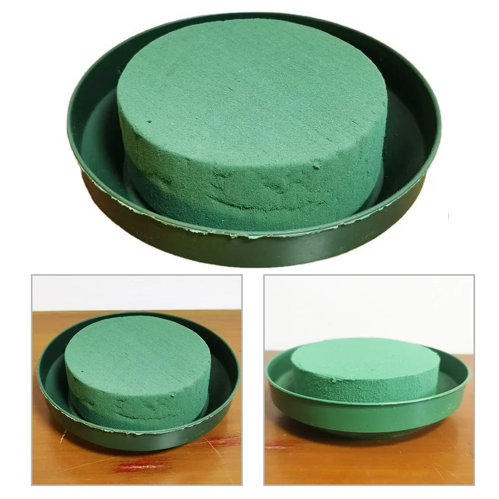 

Brand New Floral Mud Decorative Craft Absorb Water Circular Flower Dried Mud For Fresh Flowers Reliable Supplies