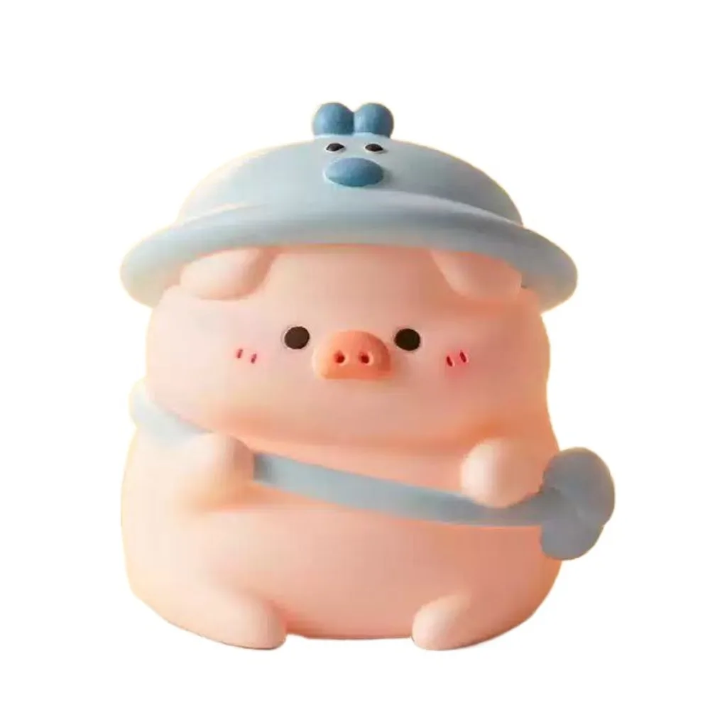 

Vinyl Cartoon Pig Money Box Resistant Fall Large Capacity Cute Piggy Bank Kawaii Funny Money Boxes Students Gifts