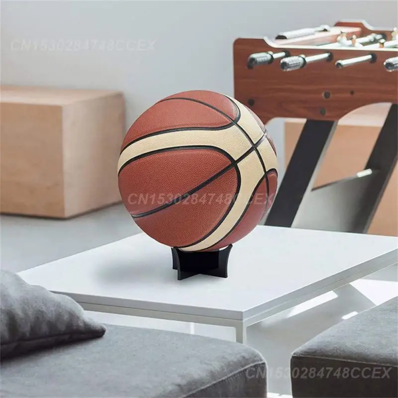 Ball Rack  Base Multi-function Basketball Ball Stand Bracket Accessories Volleyball Display Stand Waterproof Acrylic Practical