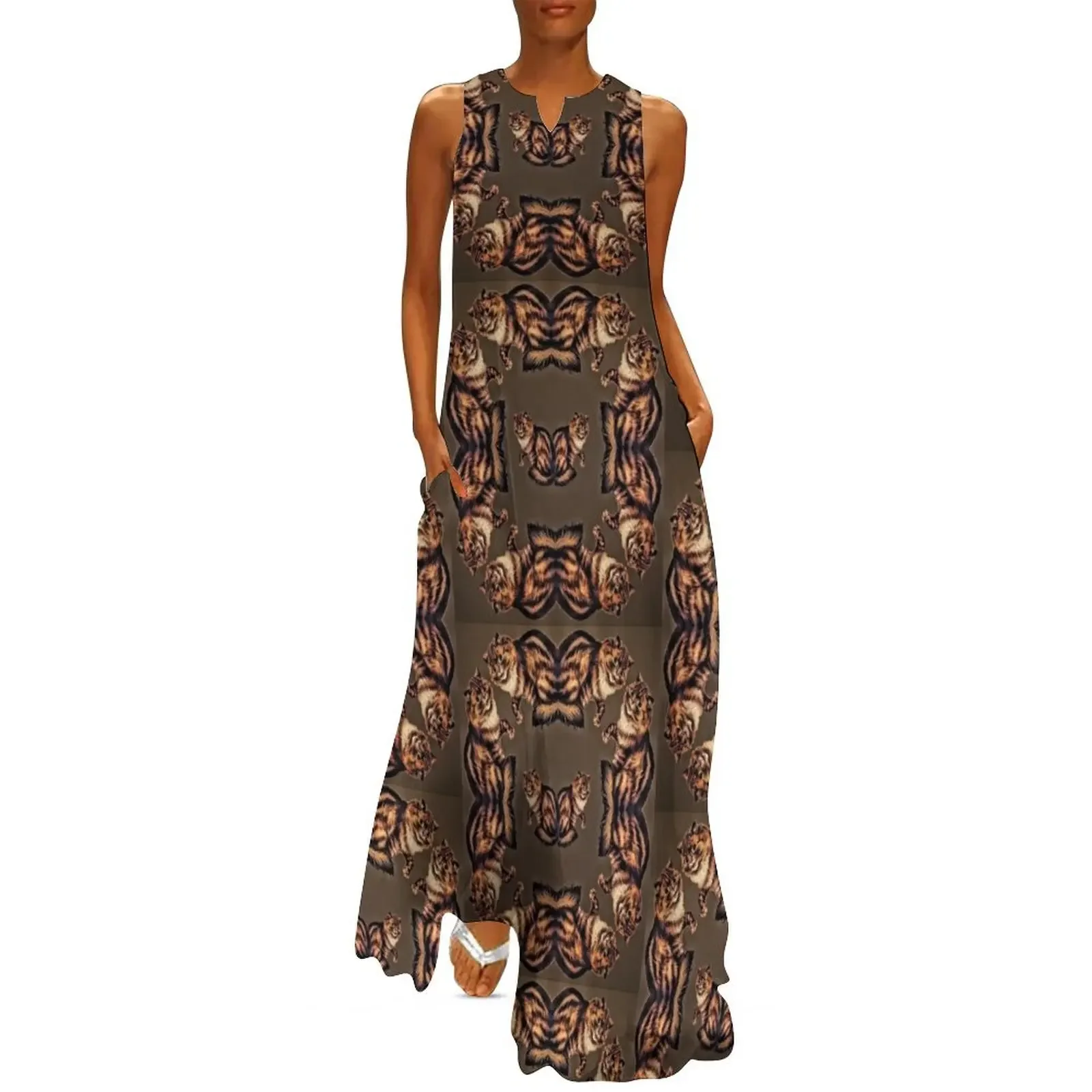

Vintage Louis Wain cat kaleidoscope #2 Long Dress Women dresses summer Dress