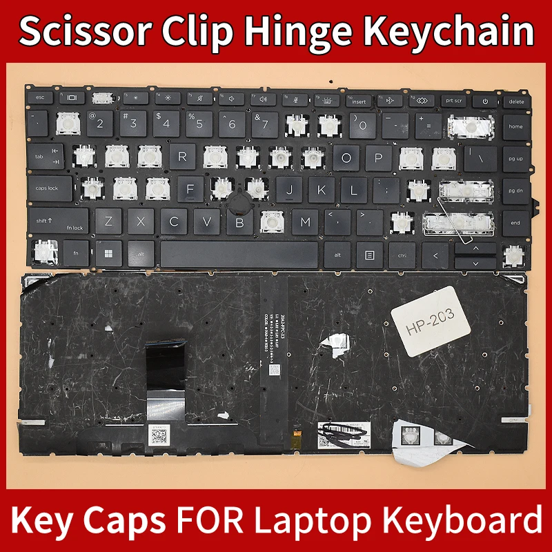 Replacement Keycap Key Cap Scissor Clip Hinge For HP ELITEBOOK 840/G7/G8 845/G7/G8 745/G7/G8 Zbook14/G7/G8 Firefly 14 inch G7 G8