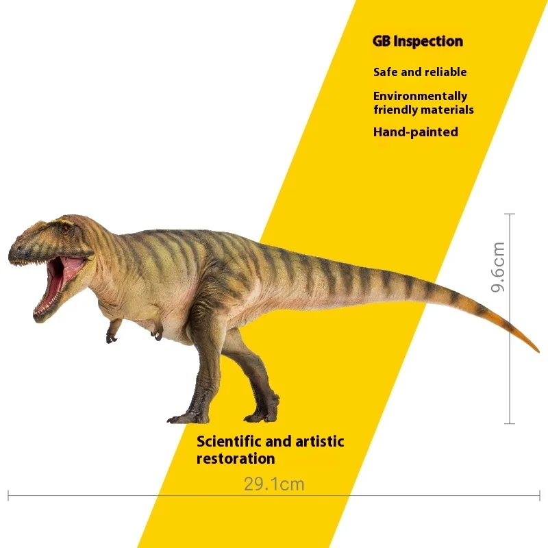 

Модель-компаньон роста короля динозавра 50, зубчатый дракон акулы, гамба, имитация игрушки динозавра, восстановленный подарок ручной работы