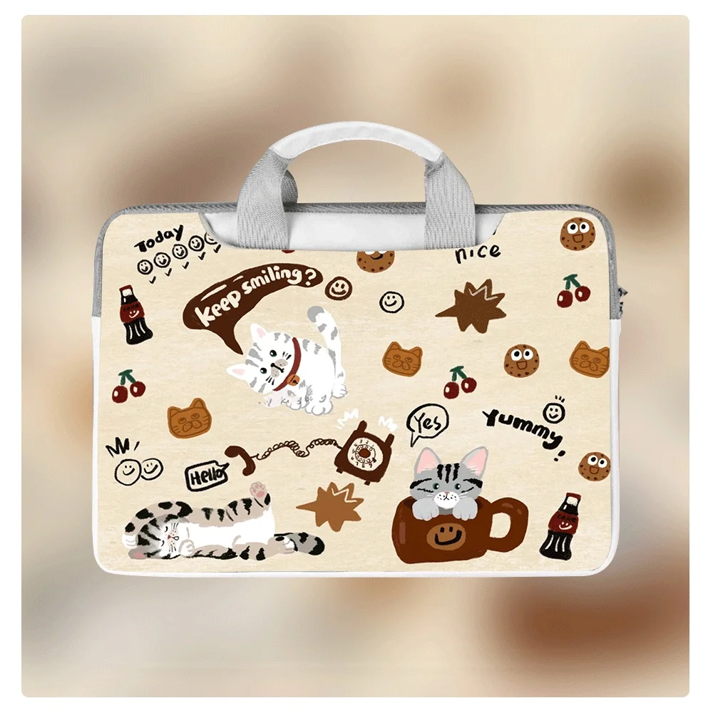 

Cartoon Dog Portable Laptop Bag Laptop Sleeve Laptop Protective Case for Macbook Case 13.3 14 15.6 16 Inch Macbook Air Briefcase