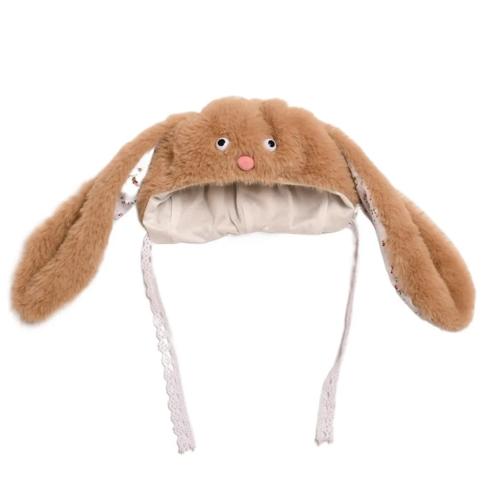 Doll Clothing Cartoon Doll Plush Hat Plush Animal Doll Animal Ear Cap Headgear Cos 20cm Doll