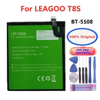 New Original 3080mAh BT-5508 Battery For LEAGOO T8S Mobile Phone In Stock High Quality Smartphone Batteries + Tracking Number