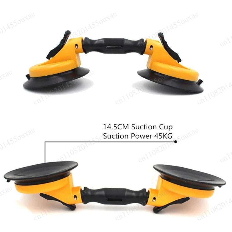 45KG Load Curved Suction Cup Double Claw Design For Automobile Windshield Mounting