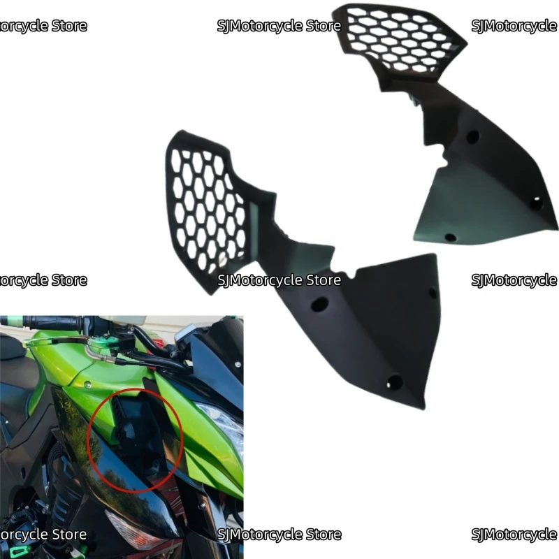 

Мотоциклетная воздушная трубка Ram, верхняя панель приборной панели, передний обтекатель, боковая крышка, подходит для Kawasaki Z1000 2003 2004 2005 2006