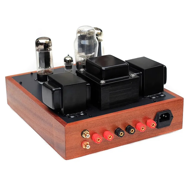 AIYIMA SMSL 6N1 Push EL34 6L6 5881 6P3P Tube Amplifier 2.0 7W Class A Vacuum Tube Post Amplifier 5Z4P 5U4G Rectifier Rear Amp