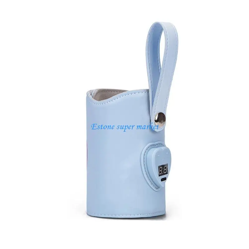 

090B Portable Baby Bottle Warmer Winter Outside USB Feeding Bottle Heat Keeper Sleeve