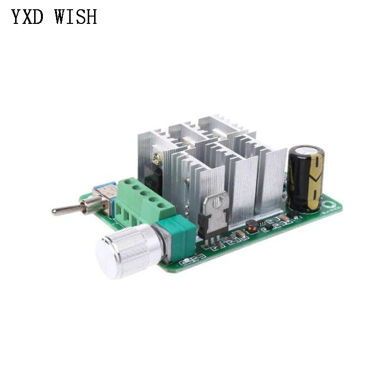 DC 5-36V BLDC Three Phase DC Brushless Motor Controller PWM Motor Control Driver Board 12V 24V With Potentiometer Switch