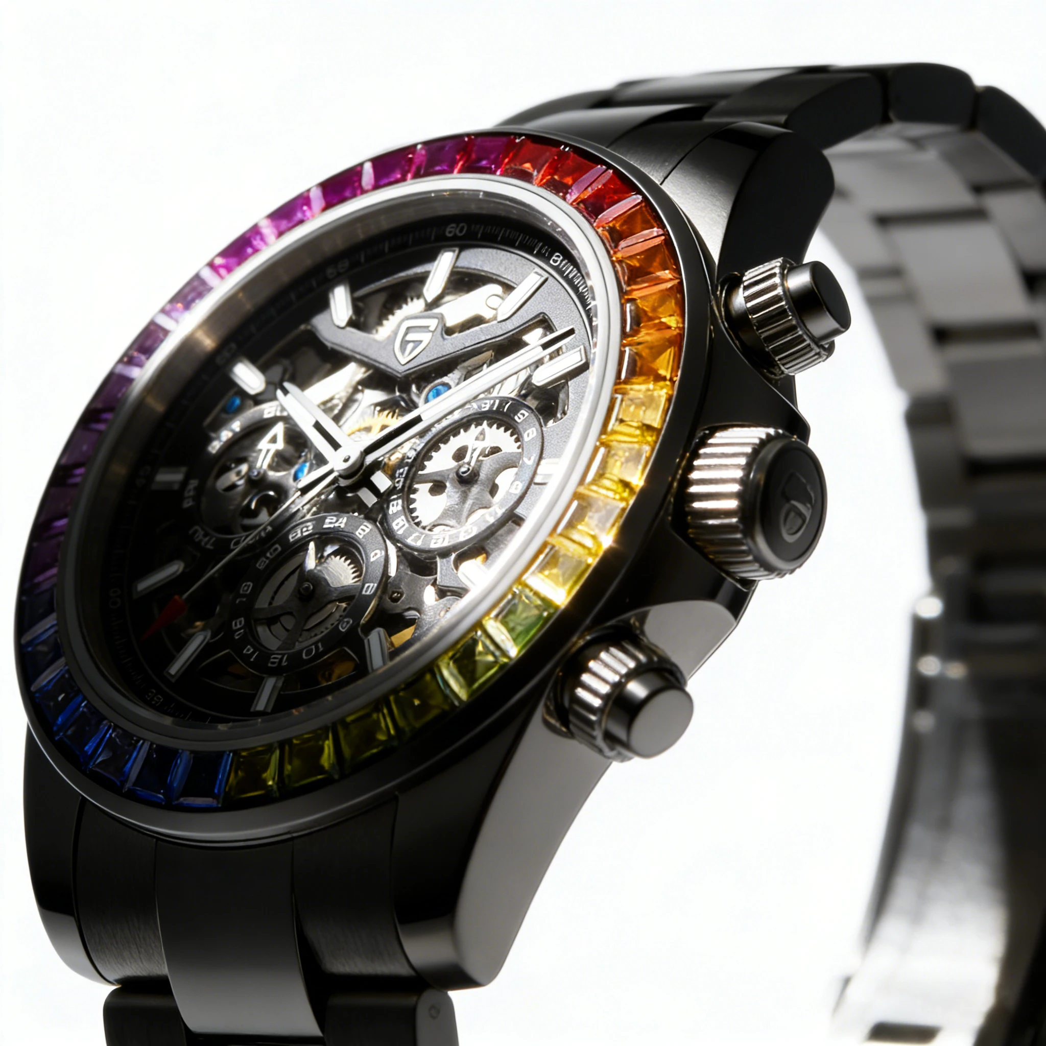 PAGANI DESIGN 2026 Neue Herren-Mechanikuhr Mode Business Skelett-Design Luxus Saphirglas Edelstahl PD1777