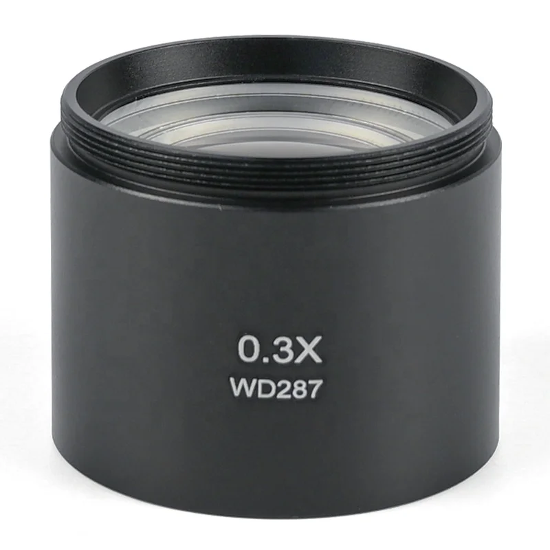 

AU6745-03X 0.3X Auxiliary Lens (For 0.67x-4.5x Head) Long Working Distance Microscope Objective