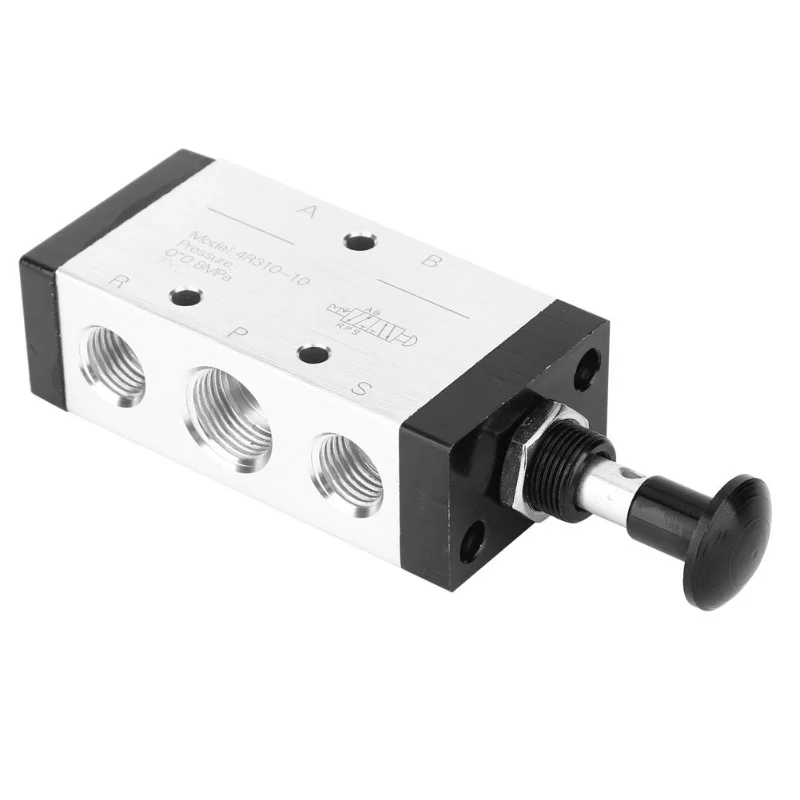 4R310-10 2 Position 5 Way Pneumatic Air Hand Lever Operated Solenoid Valve