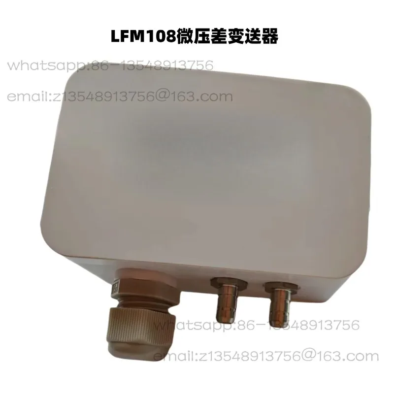 4-20mA Differential Pressure Transmitter Micro Sensor Measuring Air & Neutral Gas for EMS, HVAC, VAV, FC LFM108