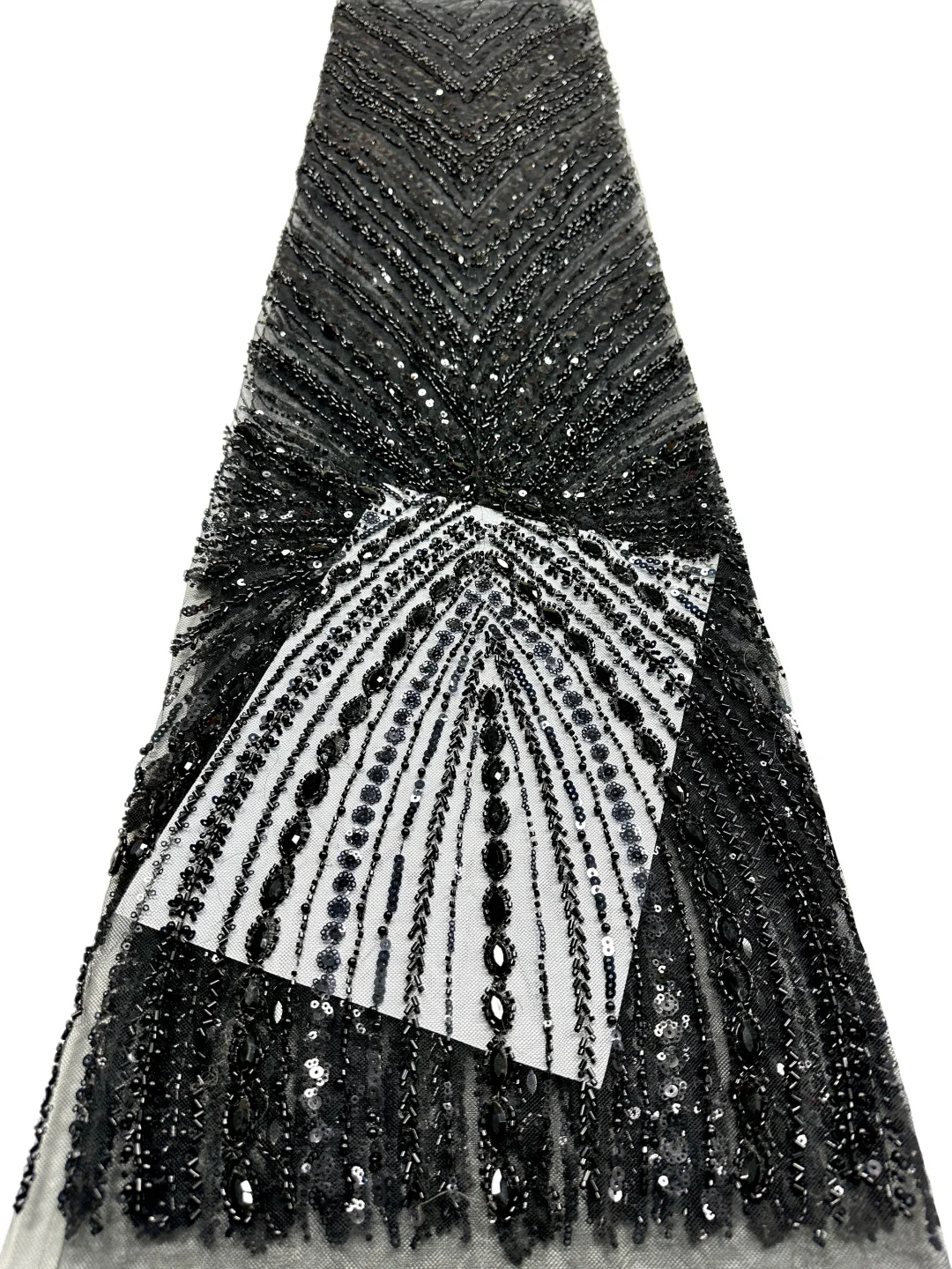

African Lace Fabric 5 Yards Black Nigerian Laces Fabric High Quality Embroidered Net Fabric Mesh Lace 2026 French Sequins Lace
