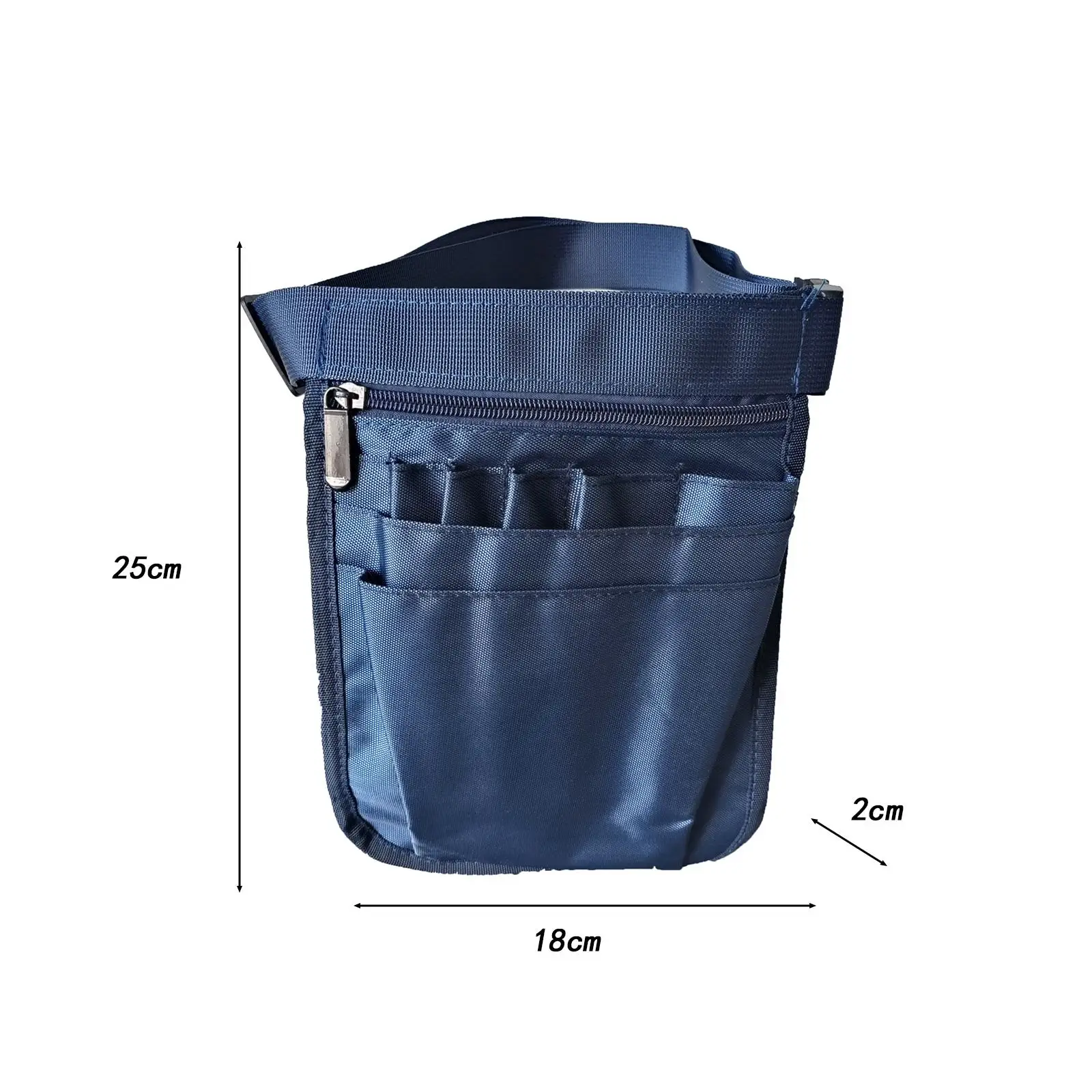 Compartimento multi Fanny Pack masculino, pano Oxford, utilitário prático ajustável, enfermeira organizadora, bolsa para atadura, prática de sutura