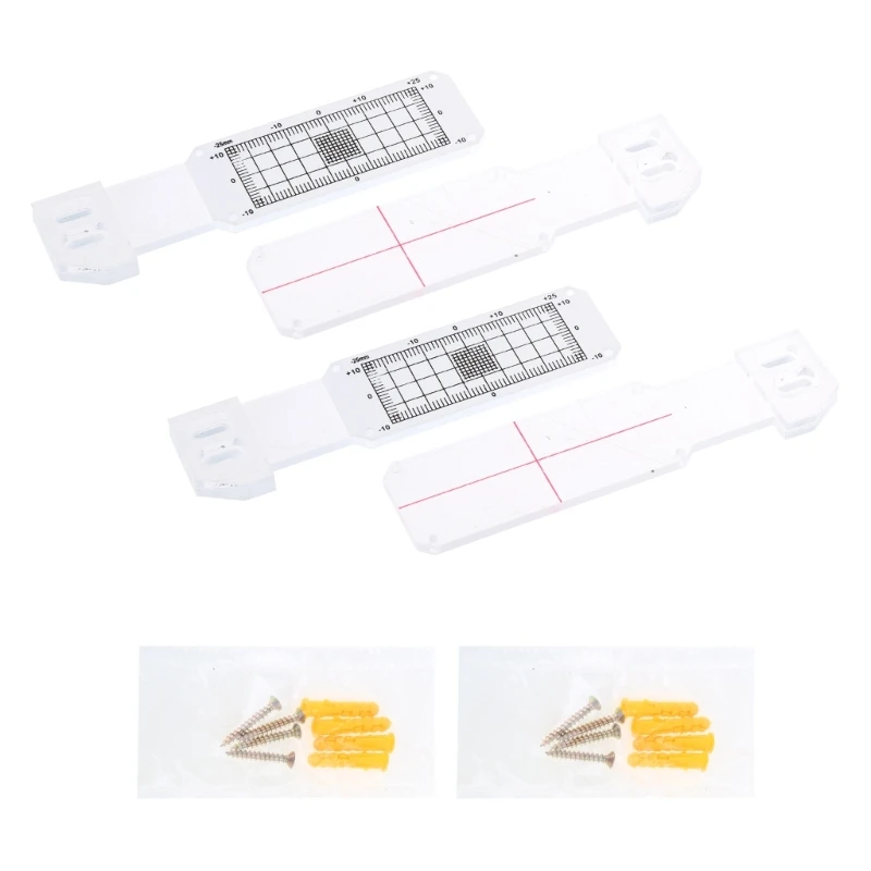 Acrylic Nứt Màn Hình Khoảng Trống Dụng Cụ Đo Góc Kể Chuyện Nứt Màn Hình Thả Vận Chuyển