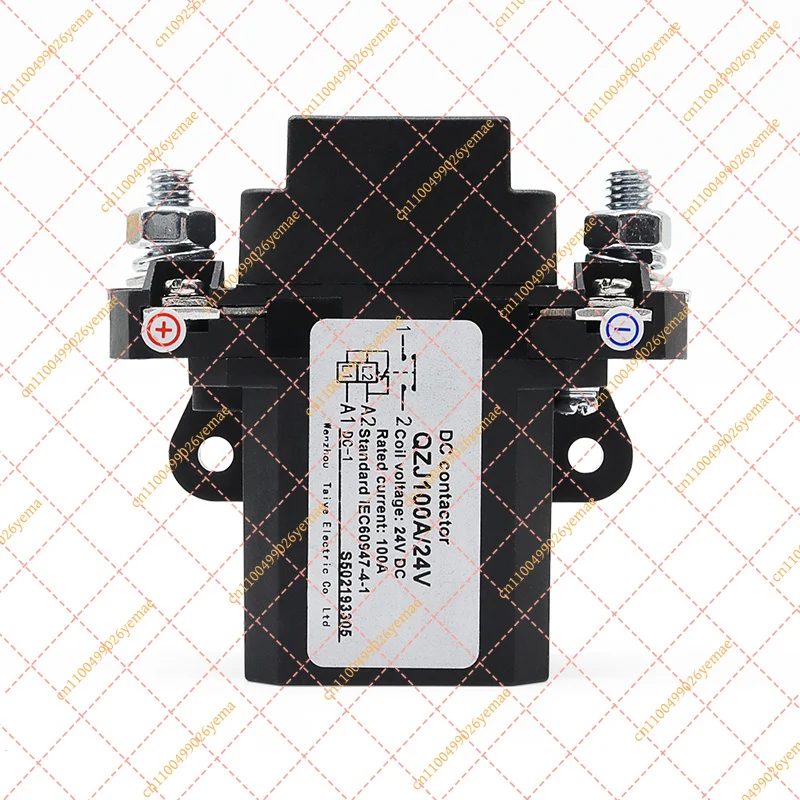 100A DC Contactor, Forklift Power Relay Normally Open/Closed