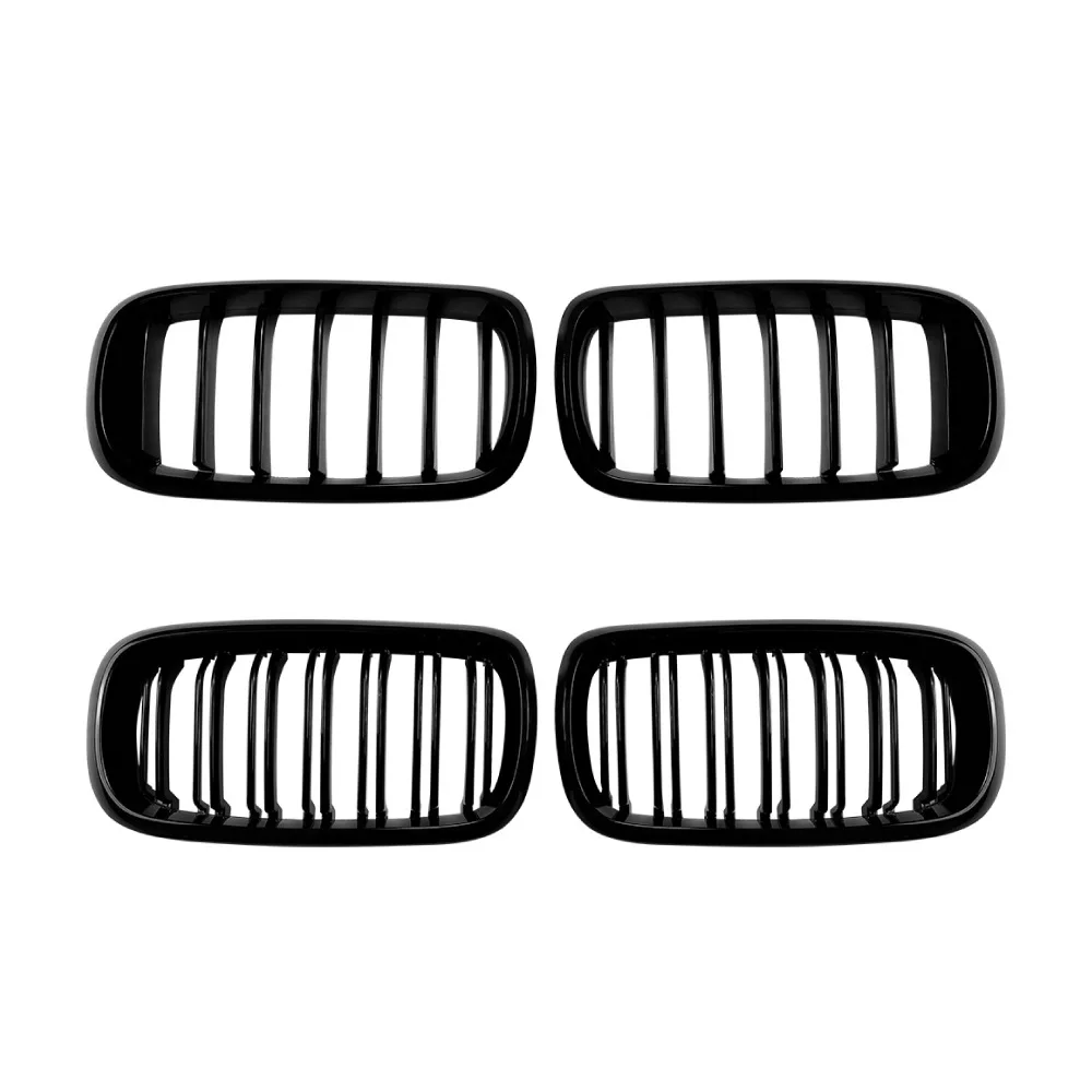 Replacement Front Bumper Kidney Grille for BMW X5 F15 X6 F16 2014-2018 Single Slat / Double Slat Mesh Grille Car Accessories