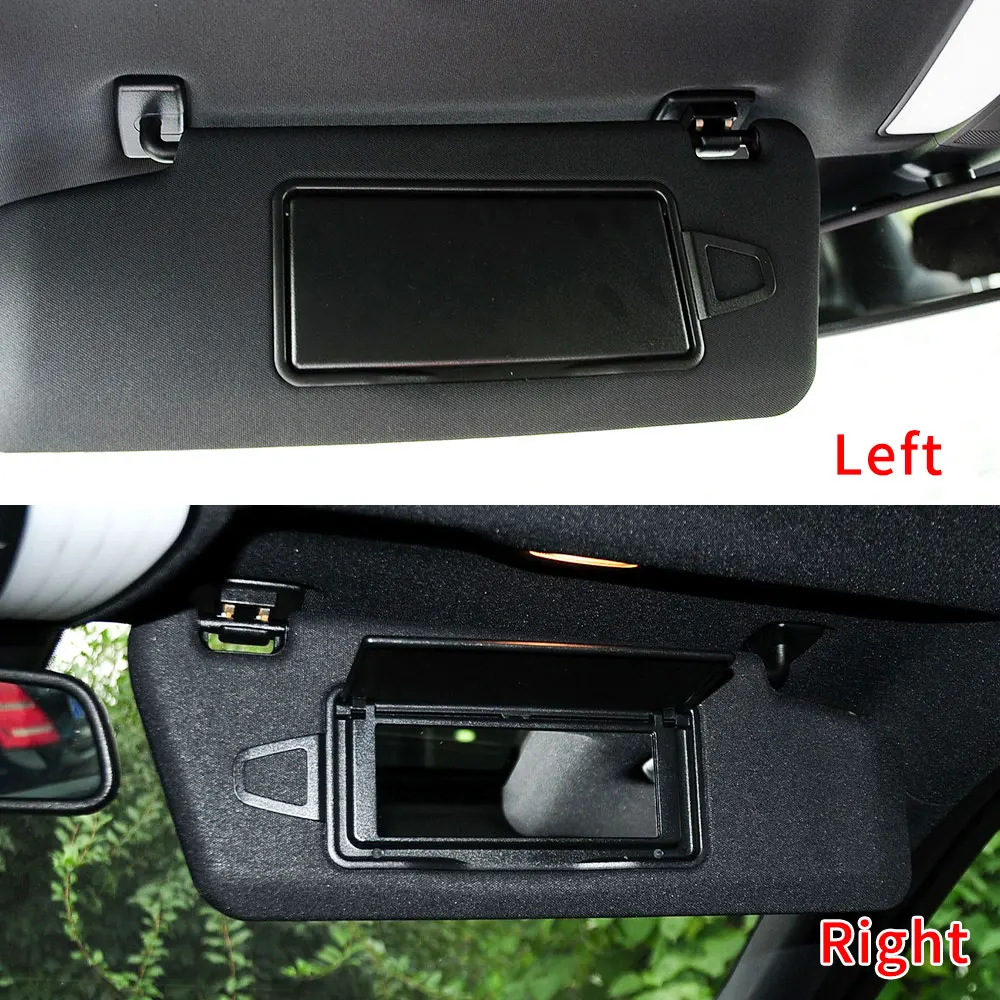 For Mercedes W212 W218 Car Interior Front Sun Shade Visor Makeup Cosmetic Mirror Cover For Benz E Class Class E200 E250 CLS300