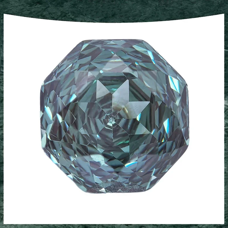 

Hot Sell TOP Cubic Zirconia Special Rose Cut Gradient Green Color Gemstone Bead Wholesale and Retail for Diy Jewelry Rings Earri
