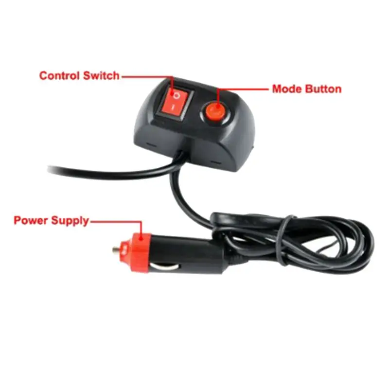 

*ABAB Roof Bar Light Strobe Warning Light Strobe Light Universal LED Car Supplies,Blue Light