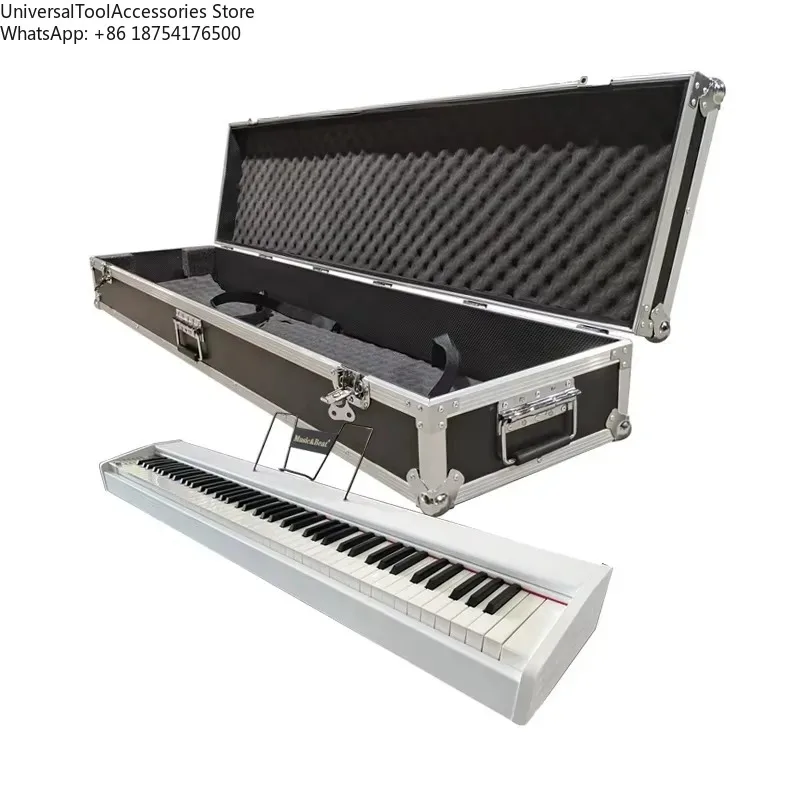 

Aluminum Hard Keyboard Flight Case With Combination Lock Suitcase