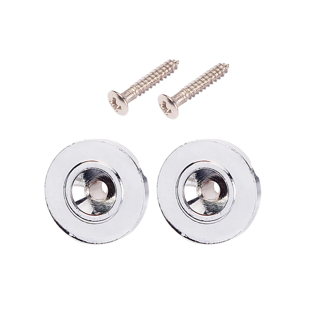 

2Pcs Guitar String Retainer Premium Steel Roller String Trees Replacement for St Tl Electric Guitar Parts Silver