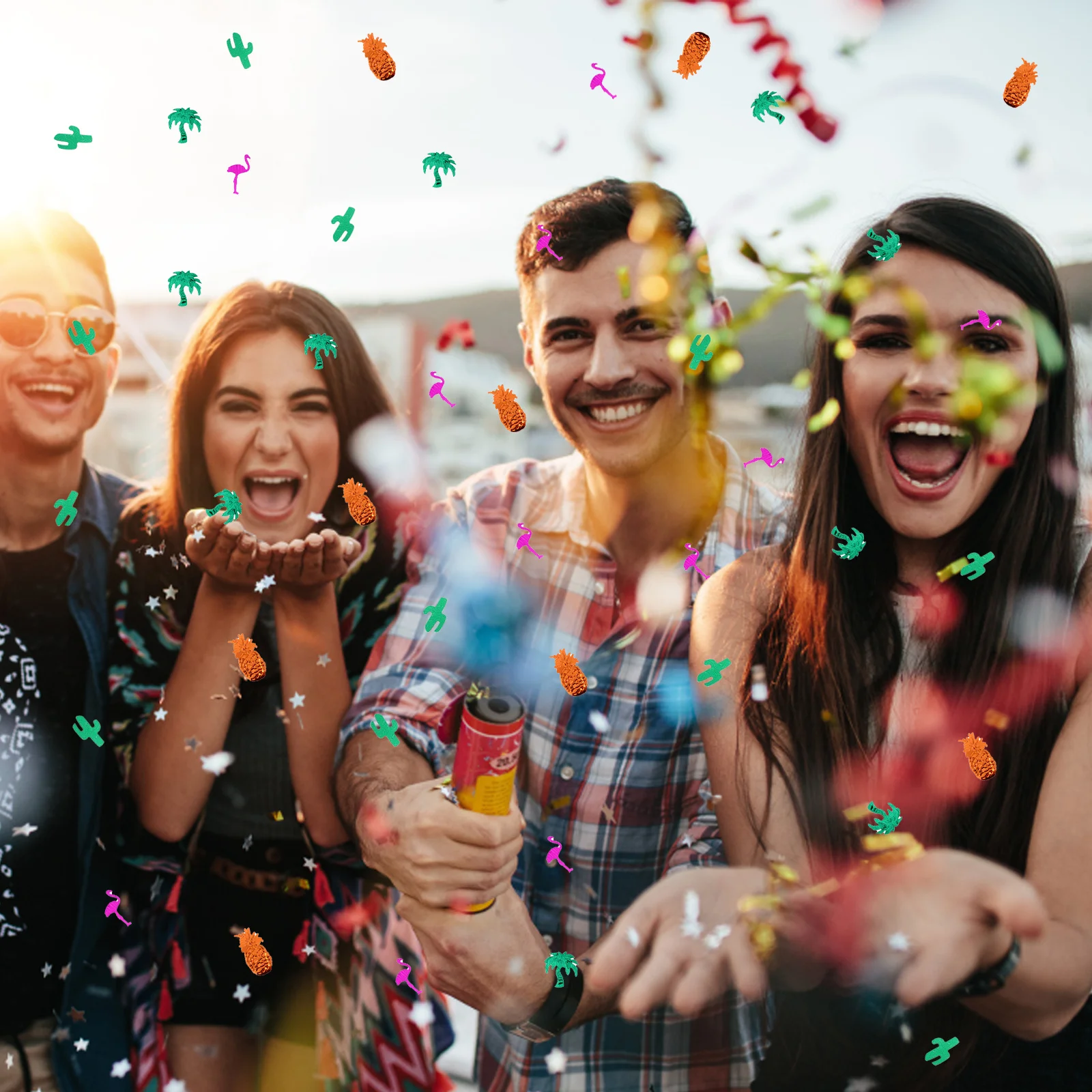 

1 Pack Festival Table Sequins Decoration Party Birthday Holiday Event Pvc Material Reusable Table Decor Party Decorative