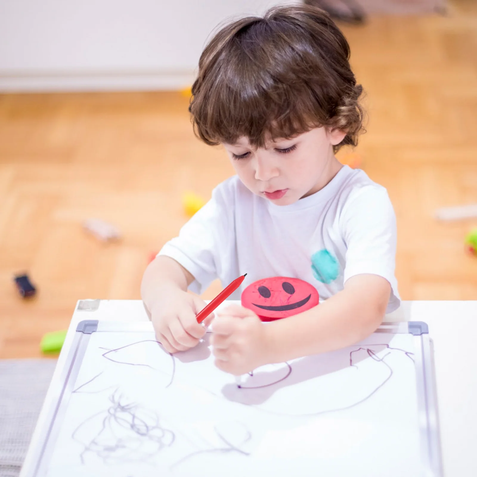 Tableta de dibujo para niños, bolígrafo Lcd para escribir, lápiz óptico para portátil, pintura activa para mensajes magnéticos, electrónica