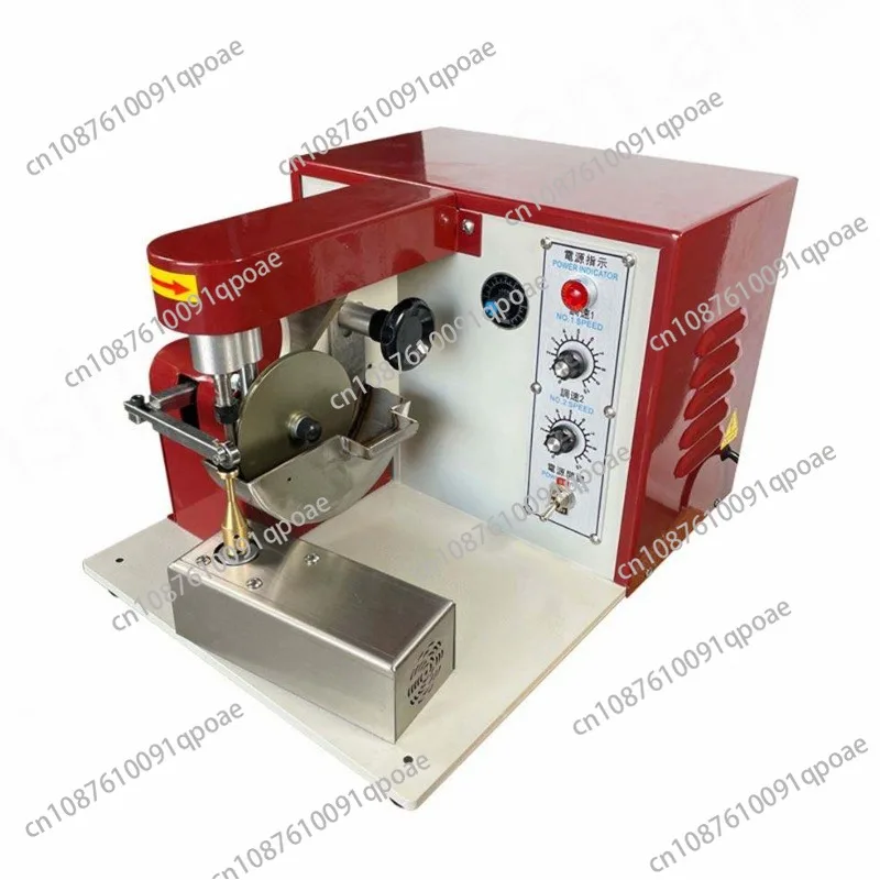 Automatic Leather Edge Painting Machine 360° Rotary Roller Single-side Speed Control for Bag Album Craft with Drying Oven