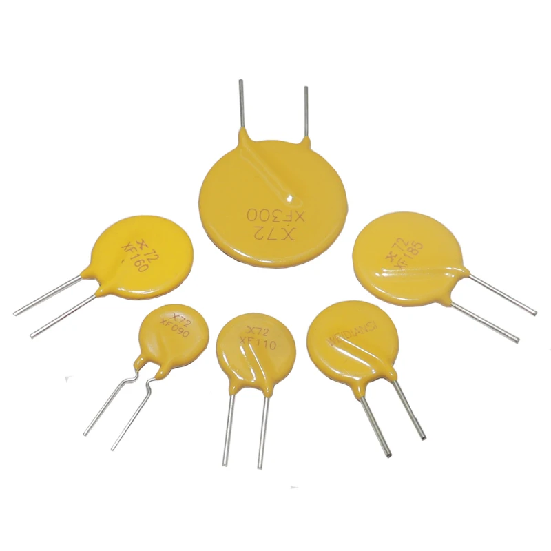 【10PCS】RXEF 72V Self Restore Fuse TRF RXEF005 0.2A 0.4A 0.3A 1A 2A 3A 4A 5A 10A 12A DIP PPTC