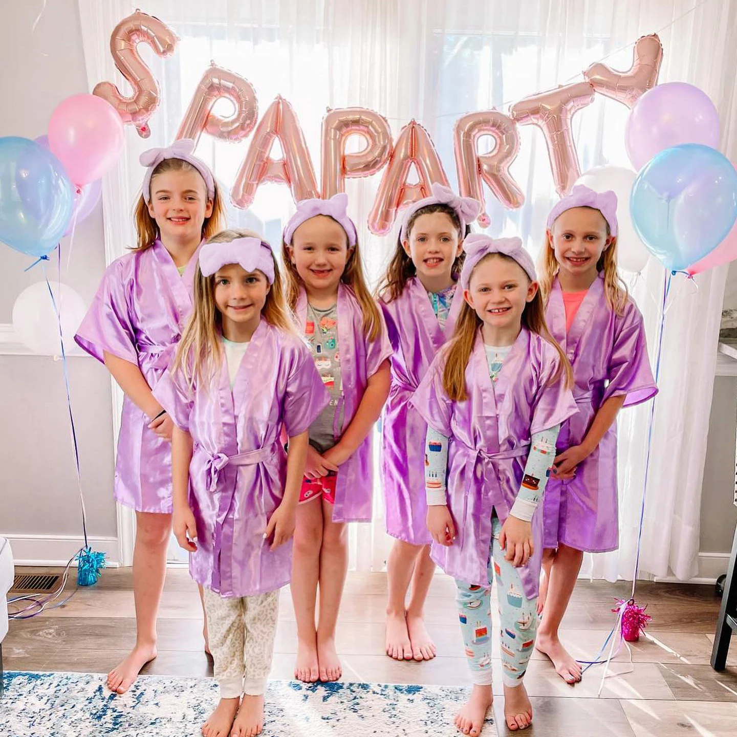 Girls Spa Party Robes Set 2