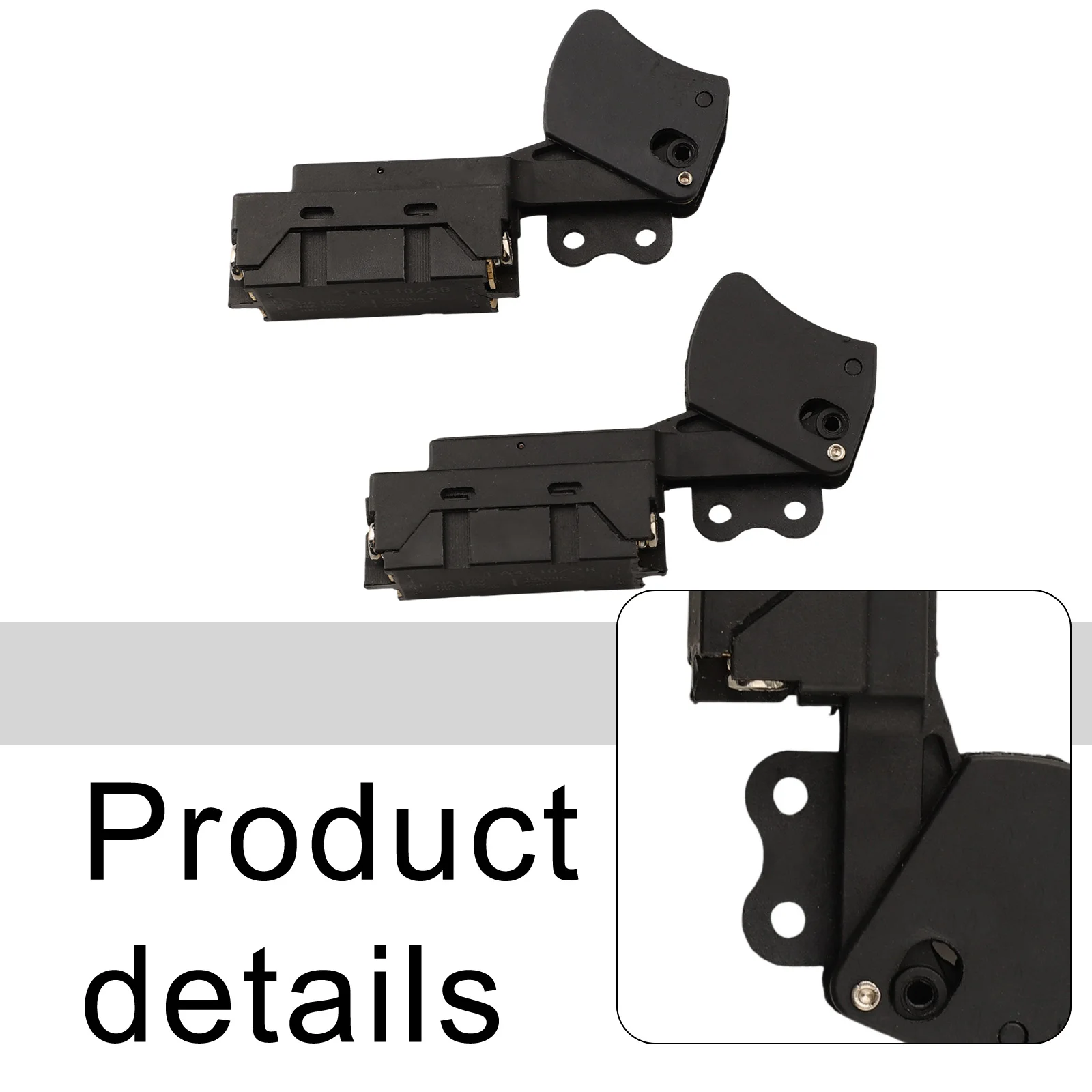 

Circular Saw Accessory Set of Two Replacement Trigger Switches Designed to Fit Various Models Including GA5010Z
