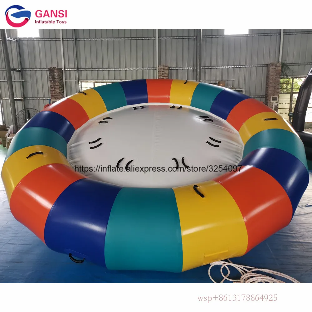 Water Play Towing Game Inflatable Towable Tube Inflatable Flying Crazy UFO With High Quality