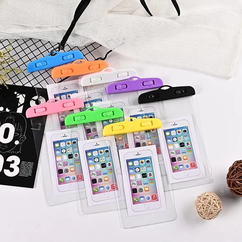 1PCS Unisex Swimming Coin Card Money Phone Pouch Case Travel Phone Waterproof Bag Men Women Wallet Summer Beach Accessories