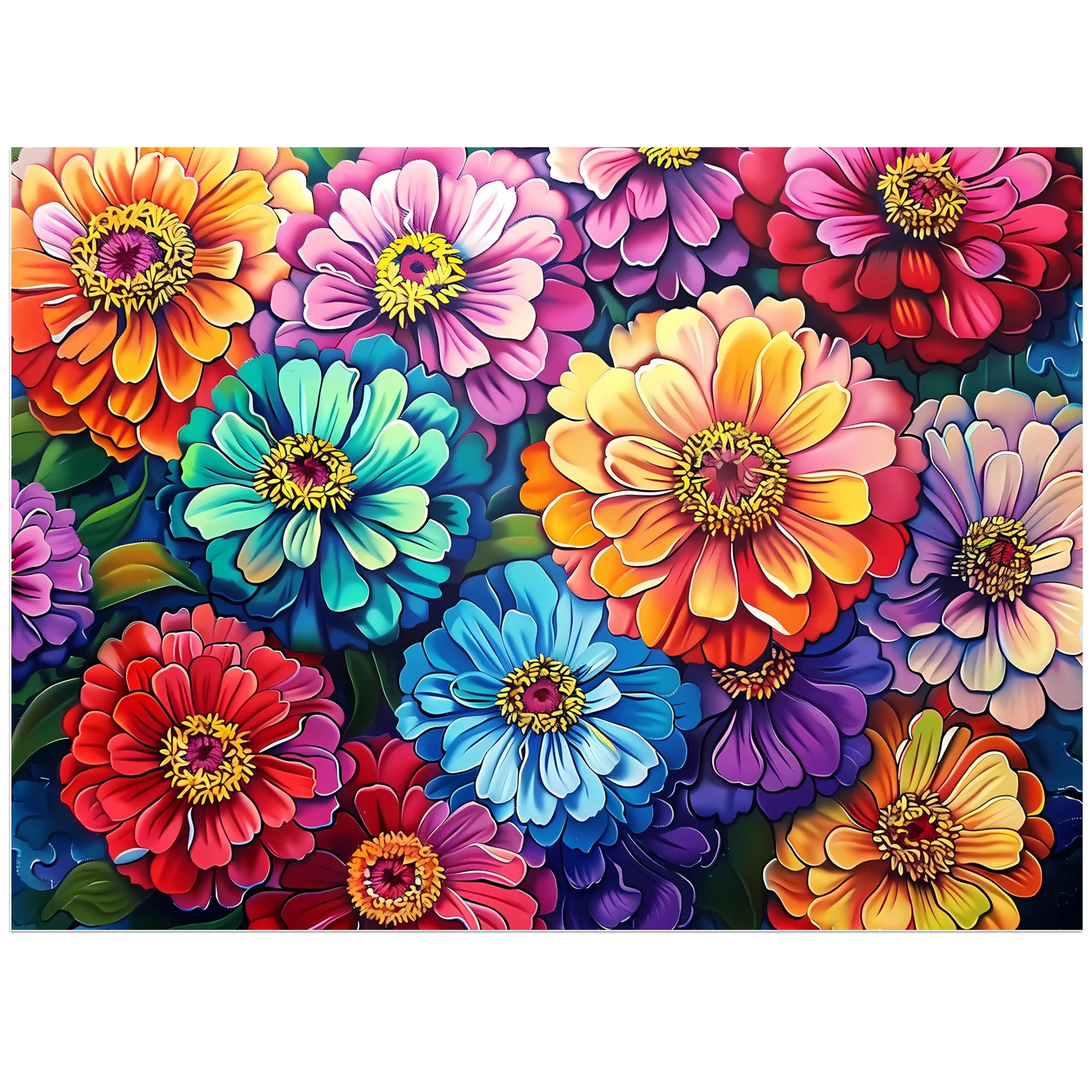 Rompecabezas de 150/300/500/1000 piezas para adultos, rompecabezas de flores para niños y ancianos, juego de actividades familiares, gran regalo para mamá