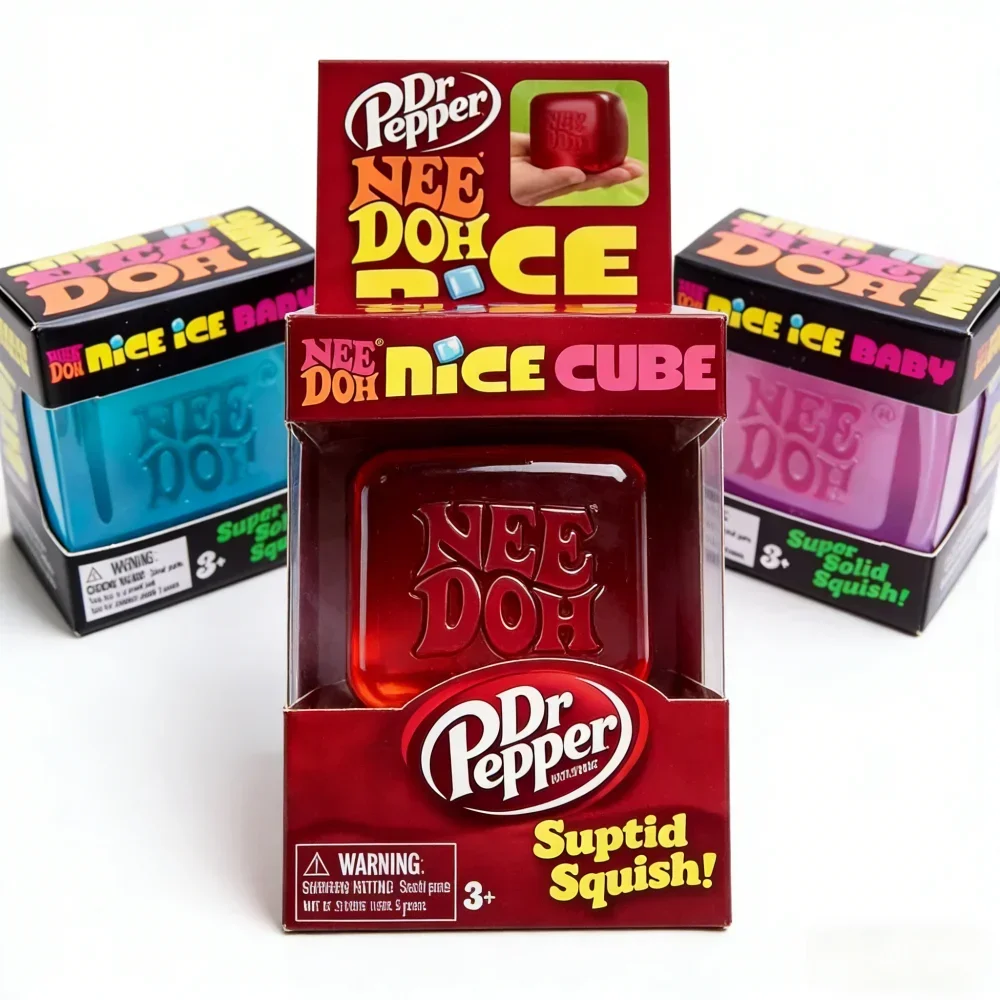 2026newSchylling Needoh Nice Cube, Sensory Toys, Anti-Stress Blocks, Stress Relief Jigsaw, Pressure Relief, Souvenir for Kids