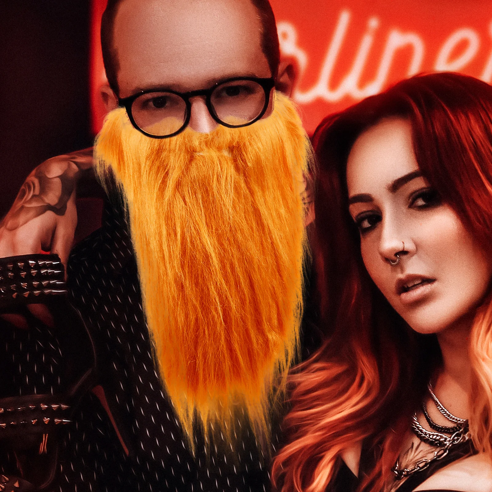 

3Pcs Realistic Fake Beard Halloween Costume Party Cosplay Beard Set Masquerade Performance Props Realistic Mustache